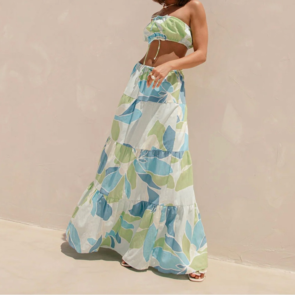 Sabo skirt Aviva Skirt - Magnolia Blue